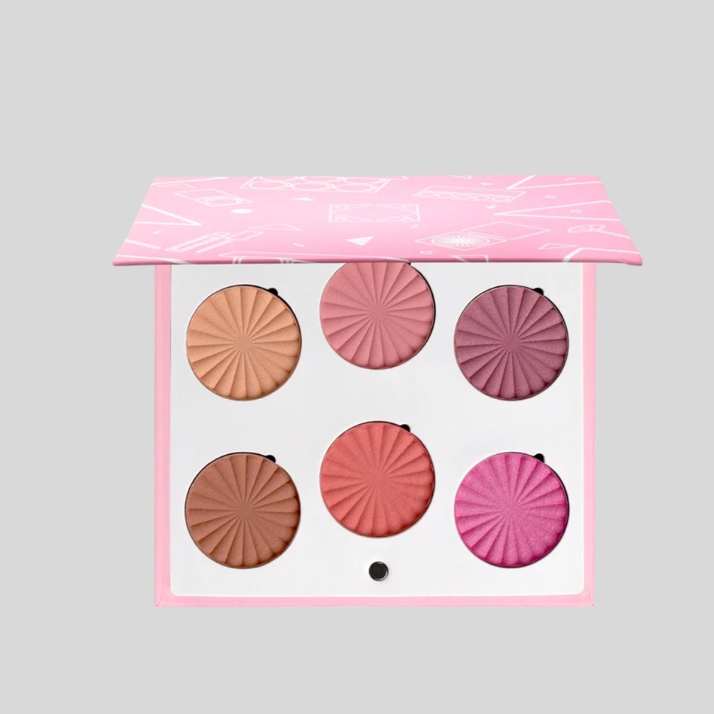 OFRA COSMETICS.  MINI MIX FACE PALETTE - BLUSHFUL